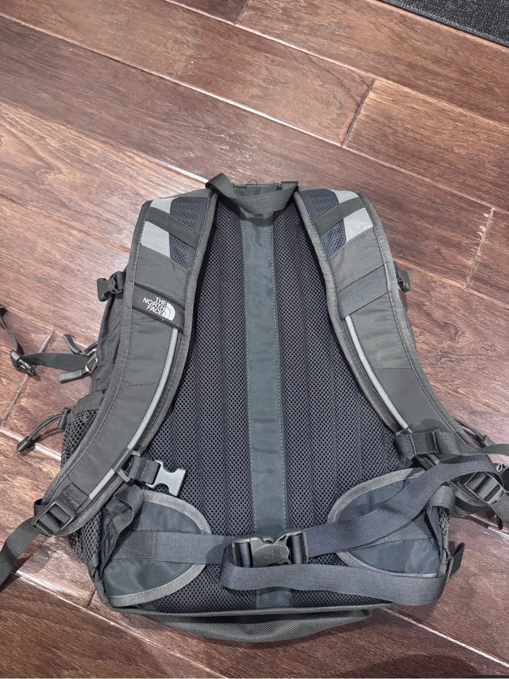 The North Face Recon Backpack in Gray and Black